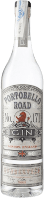 38,95 € Spedizione Gratuita | Gin Portobello Road Gin London Dry Gin Regno Unito Bottiglia 70 cl
