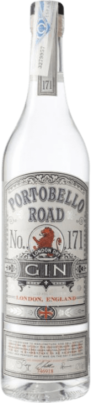 38,95 € Бесплатная доставка | Джин Portobello Road Gin London Dry Gin Объединенное Королевство бутылка 70 cl