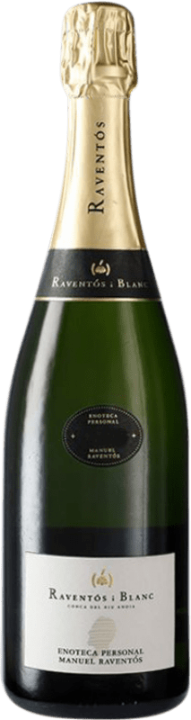 609,95 € 免费送货 | 白起泡酒 Raventós i Blanc Manuel Raventós Negra 加泰罗尼亚 西班牙 Xarel·lo, Parellada 瓶子 75 cl