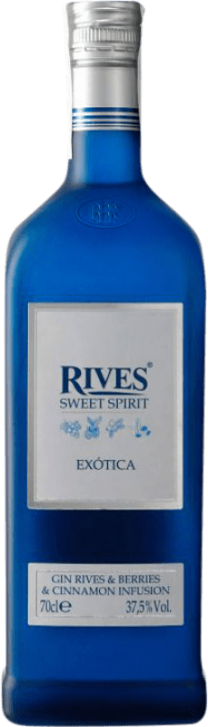 17,95 € 免费送货 | 金酒 Gin Rives Exótica Sweet — 甜型 安达卢西亚 西班牙 70 cl Cinnamon — 肉桂, Red Berries — 浆果
