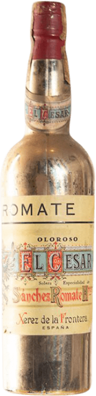 495,95 € Бесплатная доставка | Креплёное вино Sánchez Romate César Oloroso — Олоросо D.O. Jerez-Xérès-Sherry Андалусия Испания Palomino Fino Бутылка 75 cl