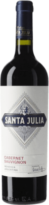11,95 € Envío gratis | Vino tinto Santa Julia I.G. Mendoza Mendoza Argentina Cabernet Sauvignon Botella 75 cl