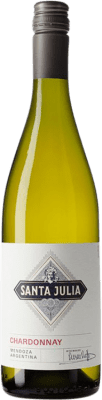 10,95 € Envoi gratuit | Vin Blanc Santa Julia I.G. Mendoza Mendoza Argentine Chardonnay 75 cl