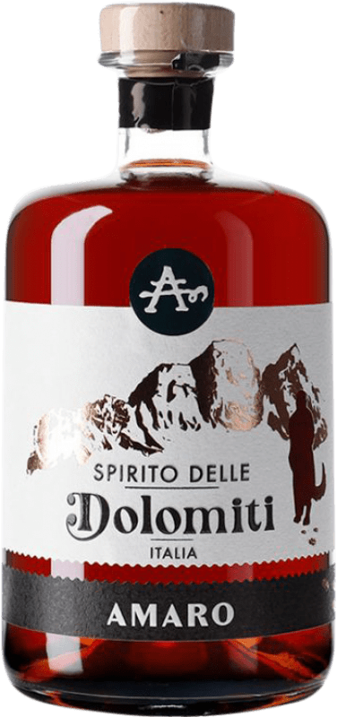 24,95 € Envio grátis | Amaretto Spiriti Artigiani Spirito delle Dolomiti Amaro Itália Garrafa 70 cl