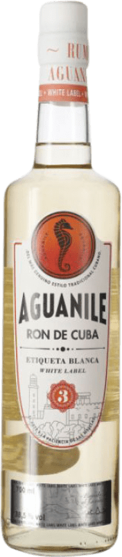 13,95 € Envio grátis | Rum Aguanile Espanha 3 Anos 70 cl