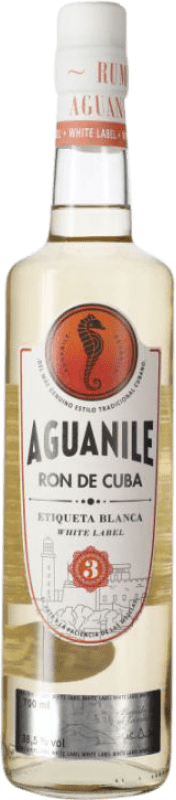 17,95 € Envio grátis | Rum Aguanile Espanha 3 Anos Garrafa 70 cl