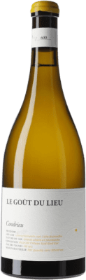 137,95 € Envio grátis | Vinho Branco Tardieu-Laurent Le Gout du Lieu A.O.C. Condrieu Rhône França Viognier 75 cl