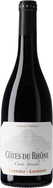 33,95 € Бесплатная доставка | Красное вино Tardieu-Laurent Cuvée Spéciale A.O.C. Côtes du Rhône Рона Франция бутылка 75 cl