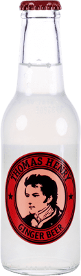 55,95 € 免费送货 | 盒装24个 啤酒 Thomas Henry Ginger Beer 德国 小瓶 20 cl