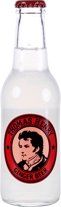 55,95 € Spedizione Gratuita | Scatola da 24 unità Birra Thomas Henry Ginger Beer Germania Piccola Bottiglia 20 cl