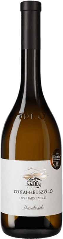 25,95 € 免费送货 | 甜酒 Tokaj-Hétszolo Dry I.G. Tokaj-Hegyalja 托卡伊 匈牙利 Hárslevelü 瓶子 75 cl