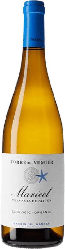 16,95 € Free Shipping | White wine Torre del Veguer Maricel D.O. Penedès Catalonia Spain Bottle 75 cl