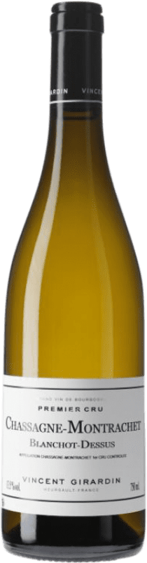 261,95 € Spedizione Gratuita | Vino bianco Vincent Girardin Blanchot-Dessus Premier Cru A.O.C. Chassagne-Montrachet Borgogna Francia Chardonnay Bottiglia 75 cl