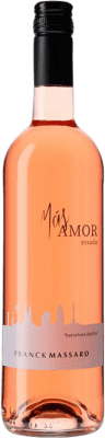10,95 € Spedizione Gratuita | Vino Rosato Vino Amor y Fantasía Más Amor Catalogna Spagna Tempranillo, Garnacha — Grenache 75 cl