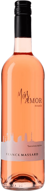 10,95 € Free Shipping | Rosé wine Vino Amor y Fantasía Más Amor Rosado Catalonia Spain Tempranillo, Grenache Bottle 75 cl