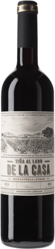 17,95 € Бесплатная доставка | Красное вино Uvas Felices D.O. Yecla Регион Мурсия Испания Syrah, Monastrell бутылка 75 cl
