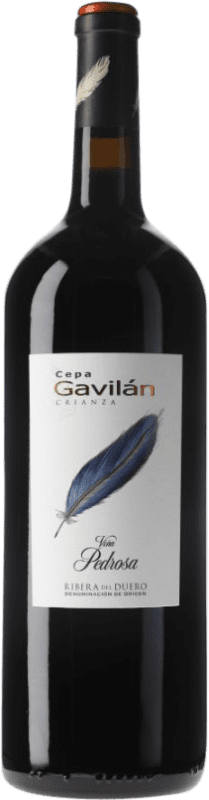 34,95 € Envío gratis | Vino tinto Hermanos Pérez Pascuas Viña Pedrosa Cepa Gavilán Crianza D.O. Ribera del Duero Castilla la Mancha España Tempranillo Botella Magnum 1,5 L