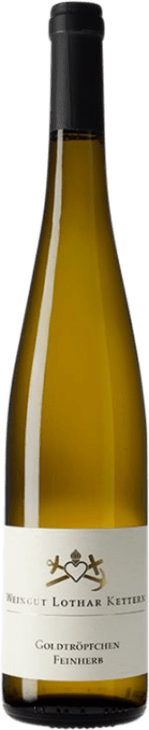 43,95 € Kostenloser Versand | Weißwein Weingut Lothar Kettern Goldtröpfchen Halbtrocken Halbsüß V.D.P. Mosel-Saar-Ruwer Deutschland Riesling Flasche 75 cl