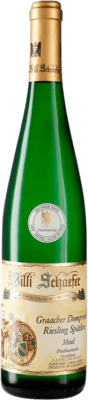 189,95 € Envio grátis | Vinho branco Willi Schaefer Graacher Domprobst Spätlese Auction V.D.P. Mosel-Saar-Ruwer Alemanha Riesling Garrafa 75 cl