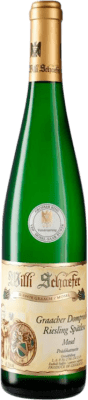 351,95 € 送料無料 | 白ワイン Willi Schaefer Graacher Domprobst Spätlese — 遅摘み Q.b.A. Mosel ドイツ Riesling — リースリング 75 cl