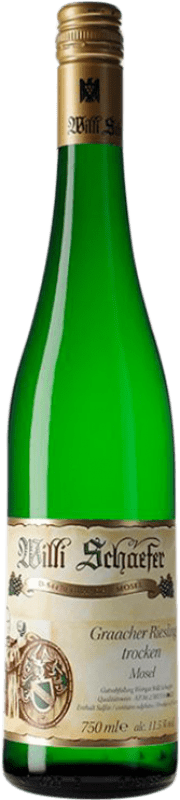 29,95 € Free Shipping | White wine Willi Schaefer Graacher Trocken V.D.P. Mosel-Saar-Ruwer Germany Riesling Bottle 75 cl