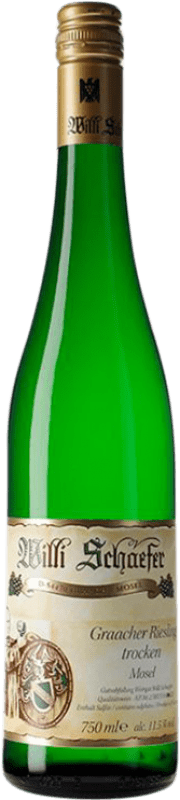 29,95 € Бесплатная доставка | Белое вино Willi Schaefer Graacher сухой V.D.P. Mosel-Saar-Ruwer Германия Riesling бутылка 75 cl