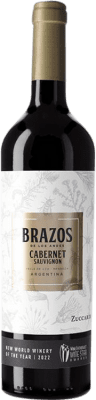16,95 € Free Shipping | Red wine Zuccardi Brazos de los Andes I.G. Mendoza Mendoza Argentina Cabernet Sauvignon Bottle 75 cl