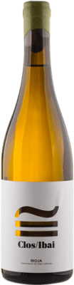 15,95 € Envio grátis | Vinho branco Clos Ibai Blanco D.O.Ca. Rioja La Rioja Espanha Viura, Calagraño Garrafa 75 cl
