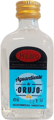2,95 € Spedizione Gratuita | Superalcolici Panizo Aguardiente Castilla y León Spagna Bottiglia Miniatura 5 cl