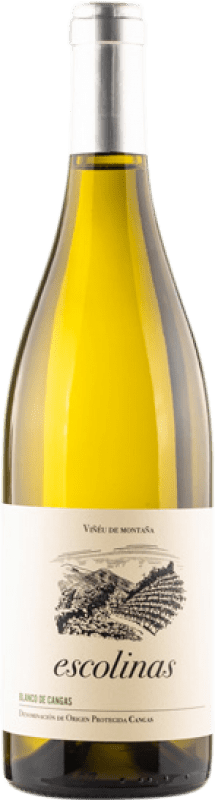 19,95 € Kostenloser Versand | Weißwein Escolinas D.O.P. Vino de Calidad de Cangas Fürstentum Asturien Spanien Albarín Flasche 75 cl