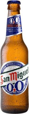 52,95 € Kostenloser Versand | 30 Einheiten Box Bier San Miguel 0,0 Andalusien Spanien Kleine Flasche 20 cl Alkoholfrei