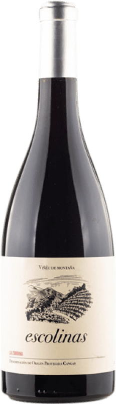 46,95 € Free Shipping | Red wine Escolinas La Zorrina D.O.P. Vino de Calidad de Cangas Principality of Asturias Spain Carrasquín, Albarín Black Bottle 75 cl