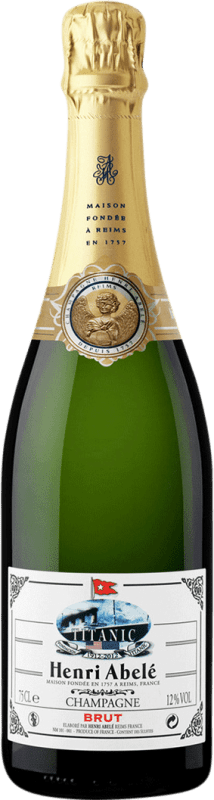 7,95 € 送料無料 | 白スパークリングワイン Henri Abelé Titanic D.O. Cava カタロニア スペイン ボトル 75 cl