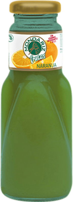 33,95 € Kostenloser Versand | 24 Einheiten Box Getränke und Mixer Mondariz Frutas Naranja Galizien Spanien Kleine Flasche 20 cl