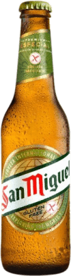 62,95 € 送料無料 | 24個入りボックス ビール San Miguel 特別 アンダルシア スペイン 1/3ボトル 33 cl Gluten Free — グルテンフリー