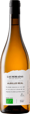 18,95 € Envío gratis | Vino blanco Las Moradas D.O. Vinos de Madrid Comunidad de Madrid España Albillo Botella 75 cl