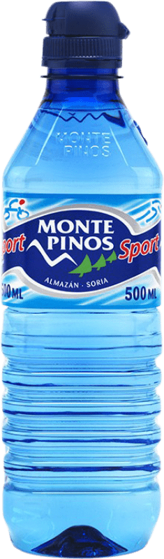 47,95 € Envoi gratuit | Boîte de 35 unités Eau Monte Pinos Sport Castille et Leon Espagne Bouteille Medium 50 cl