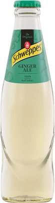 61,95 € Envoi gratuit | Boîte de 24 unités Boissons Fraîches Schweppes Ginger Espagne Petite Bouteille 20 cl