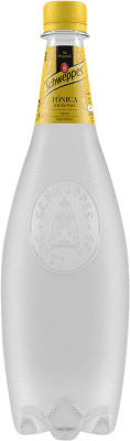 46,95 € Kostenloser Versand | 24 Einheiten Box Getränke und Mixer Schweppes Tónica PET Spanien Flasche 1 L