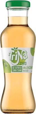 62,95 € Free Shipping | 24 units box Soft Drinks & Mixers Trina Manzana Zero Spain Small Bottle 25 cl
