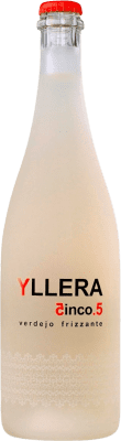 6,95 € Envoi gratuit | Vin Mousseux Blanc Yllera 5.5 Frizzante — Pétillant D.O. Rueda Castille et Leon Espagne Verdejo Demi-Bouteille 37 cl