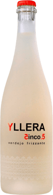 5,95 € Free Shipping | White wine Yllera Cinco.5 Blanco Frizzante 5.5 D.O. Rueda Castilla y León Spain Verdejo Half Bottle 37 cl