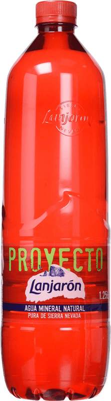 4,95 € 免费送货 | 盒装6个 水 Lanjarón Red — 红色版, Mineral Natural — 天然矿物 安达卢西亚 西班牙 1 L
