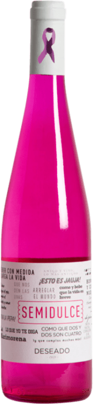 10,95 € Spedizione Gratuita | Vino Bianco BAS Deseado Semiseco — Semisecco Castilla-La Mancha Spagna 75 cl