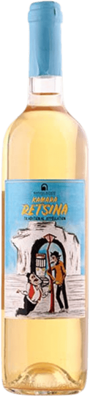 14,95 € Free Shipping | White wine Kamara Retsina Traditional Thessaloniki Greece Assyrtiko, Rhoditis Bottle 75 cl