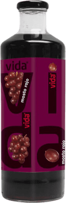 33,95 € Kostenloser Versand | 12 Einheiten Box Softdrinks Vida Tinto — Rot Spanien 1 L Mosto — Most