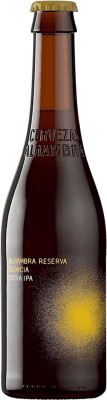 33,95 € Kostenloser Versand | 12 Einheiten Box Bier Alhambra Ipa Andalusien Spanien Drittel-Liter-Flasche 33 cl