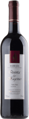14,95 € Free Shipping | Red wine Quinta das Bageiras Colheita Tinto D.O.C. Bairrada Portugal Baga Bottle 75 cl
