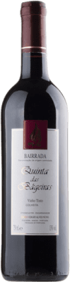 14,95 € Envío gratis | Vino tinto Quinta das Bageiras Colheita Tinto D.O.C. Bairrada Portugal Baga Botella 75 cl