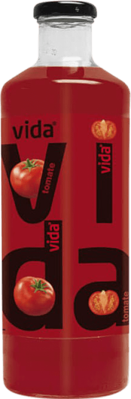 69,95 € Kostenloser Versand | 24 Einheiten Box Getränke und Mixer Vida Zumo Tomate Spanien Flasche 1 L